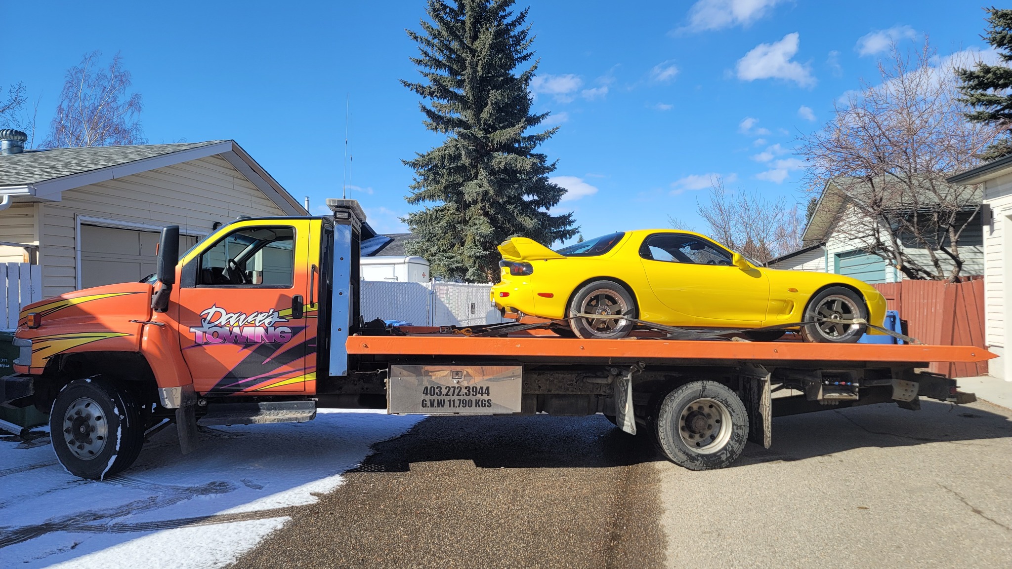 Emergency towing Calgary